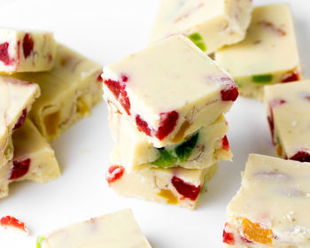 Close-up of dessert in plate