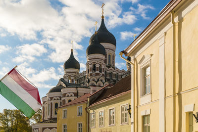 Alexander nevsky cathedralrussian church in the old town tallinn