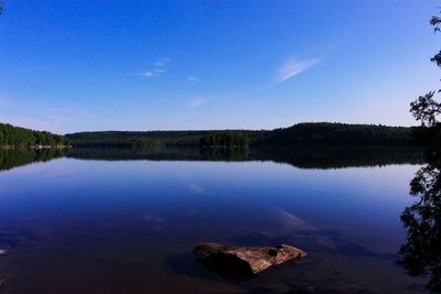 Undisturbed lake