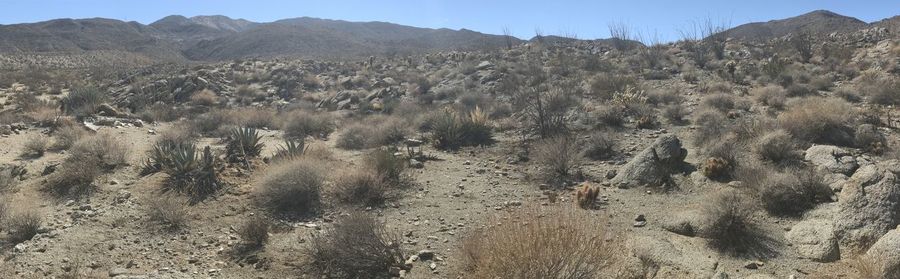 Panoramic view of landscape against sky