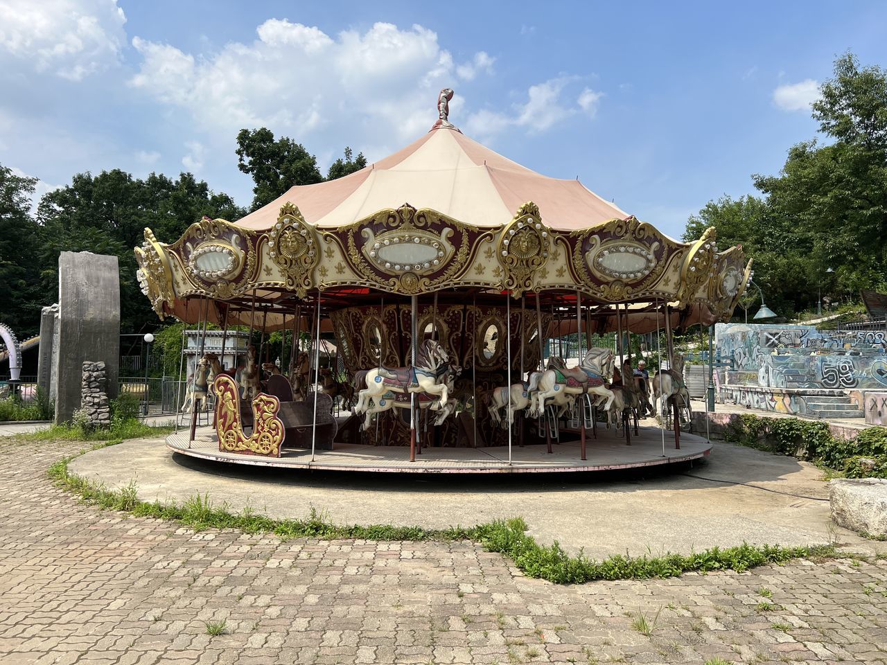 Abandoned amusement park