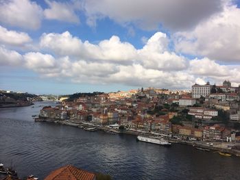 River with buildings in background