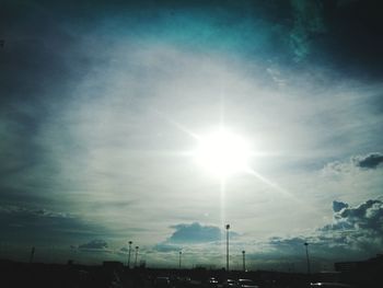 Scenic view of sky during sunset