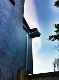 Low angle view of building against sky