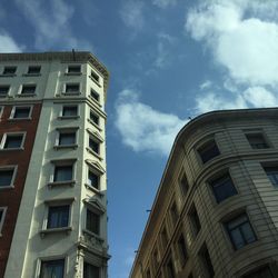 Low angle view of building against sky