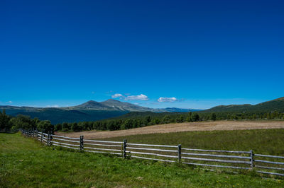 View at blåhøe 1617 meter from formoseter hotel and cafe in høvringen, norway