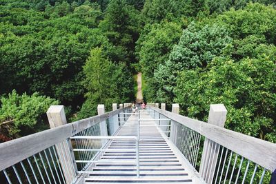 View of footbridge