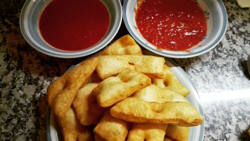 Close-up of food in bowl