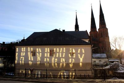 View of church against sky