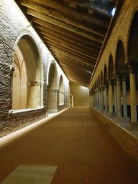 Corridor of cathedral