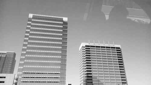 Low angle view of modern building