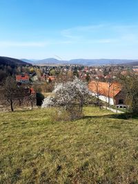Landscape against sky