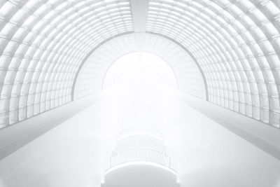 Low angle view of illuminated ceiling in building