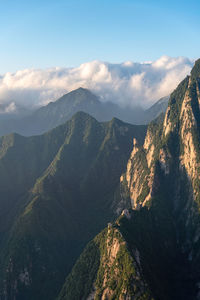 Sunrise over the mountains