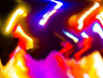 Full frame shot of multi colored light painting