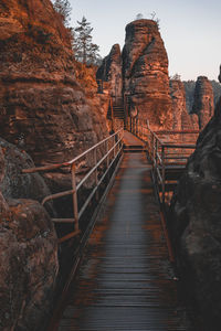 Sunset, Bastei,