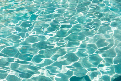 Full frame shot of swimming pool