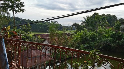 View of bridge against sky