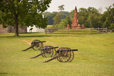 Manassas's battlefield park