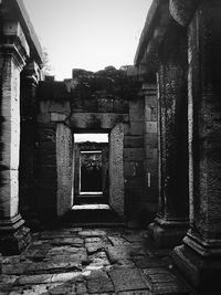 View of old building