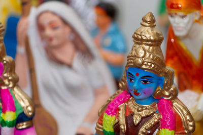 Close-up of buddha statue