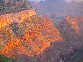 Scenic view of mountains