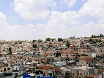 View of jerusalem from ecce homo pilgrim house