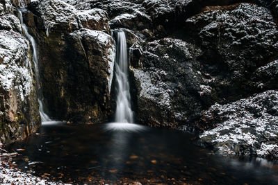 Waterfall in forest