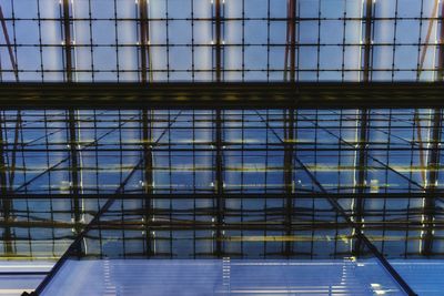 Low angle view of modern building