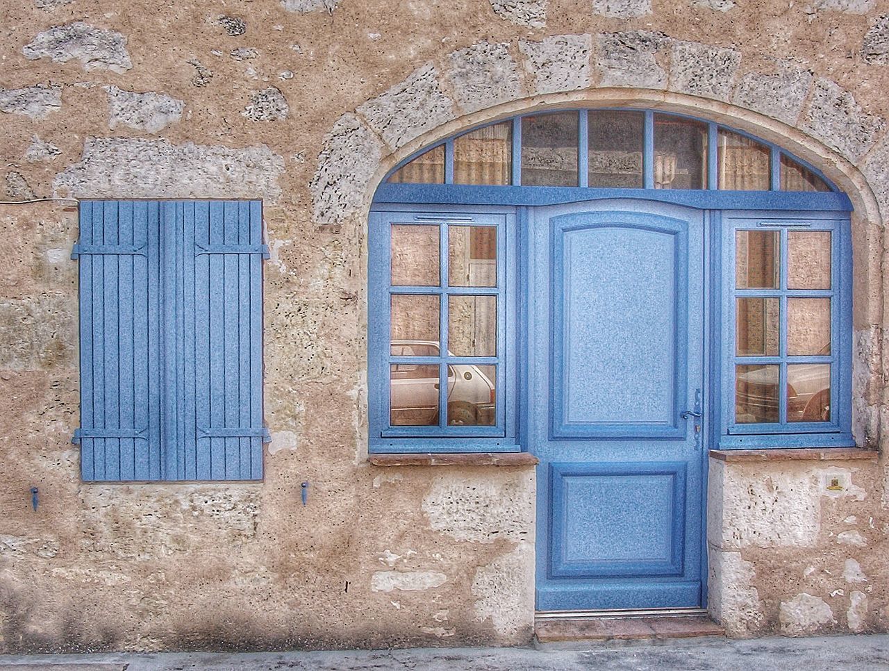 EXTERIOR OF OLD BUILDING