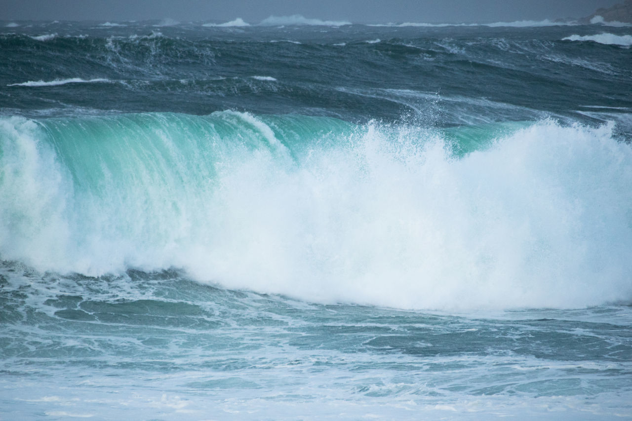 SCENIC VIEW OF SEA WAVES