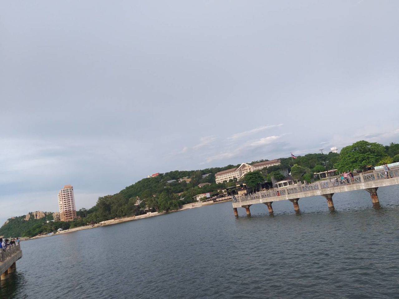 water, built structure, architecture, sky, building exterior, nature, city, sea, building, waterfront, scenics - nature, day, no people, outdoors, travel, beach, tourism, bridge, office building exterior, skyscraper