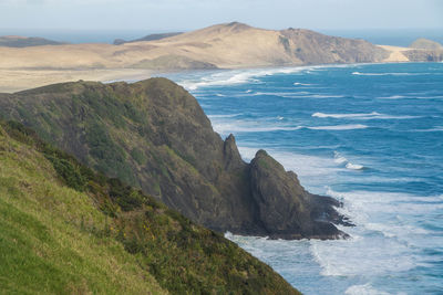 Scenic view of beach