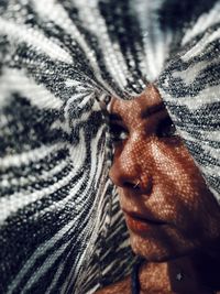 Close-up portrait of man
