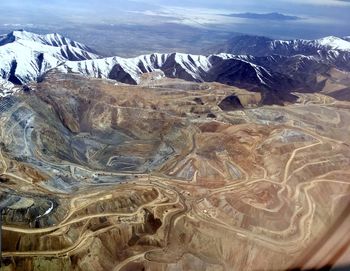 Aerial view of landscape