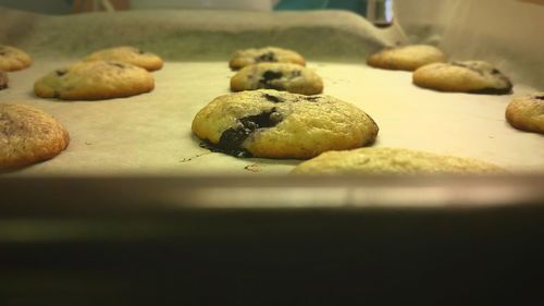 Close-up of cookies