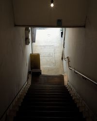 Staircase in building