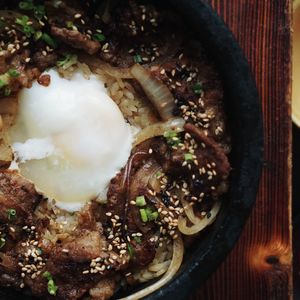 Close-up of food in bowl