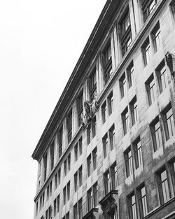 Low angle view of building against sky