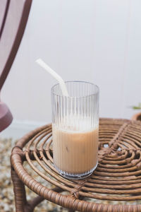 Close-up of drink on table