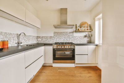 Interior of kitchen