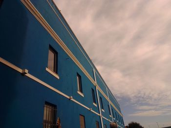 Low angle view of building against sky