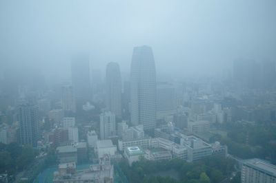 Skyscrapers in city