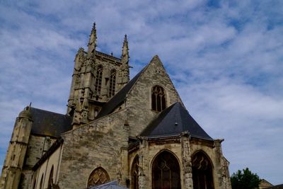 Low angle view of cathedral against sky