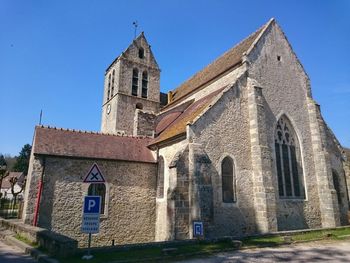 Low angle view of church