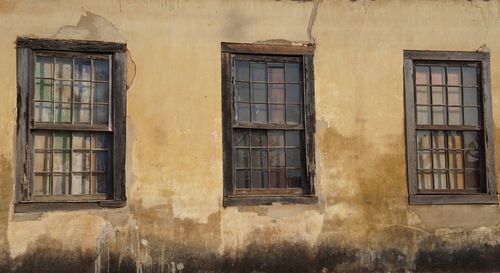 Low angle view of old building