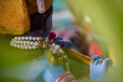 Close-up of buddha statue