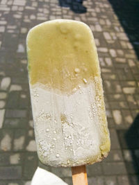 Close-up of ice cream