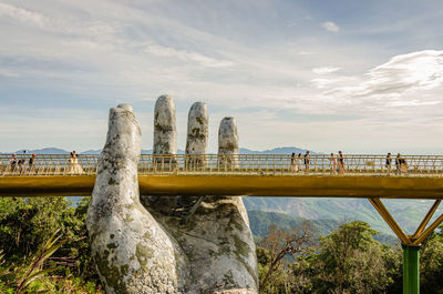 Golden bridge - sunworld ba na hills at da nang, vietnam