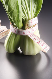 Close-up of vegetables on table